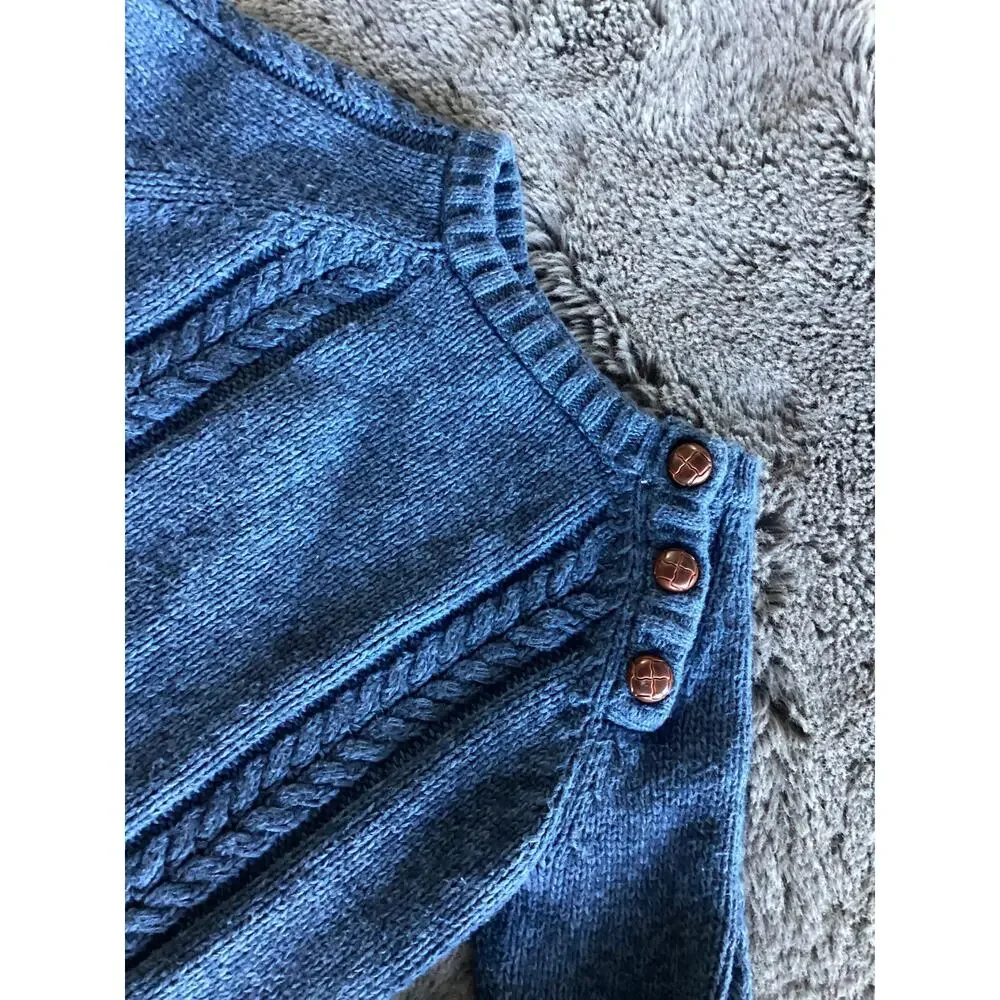 Old Navy blue chunky